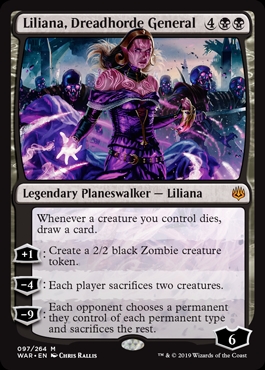 Liliana, Dreadhorde General War of the Spark